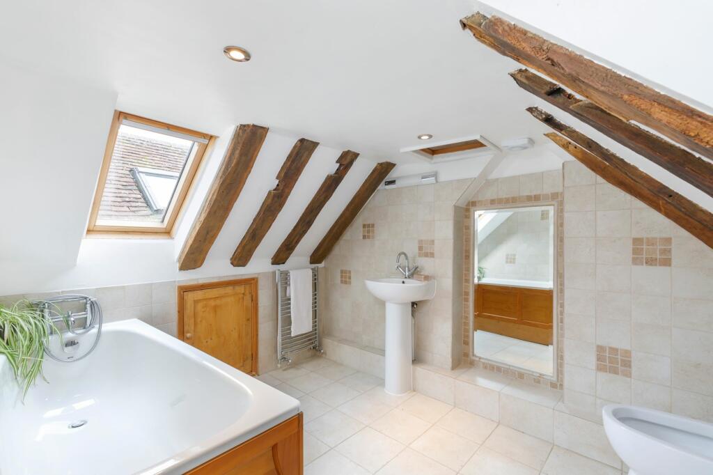 Attic bathroom