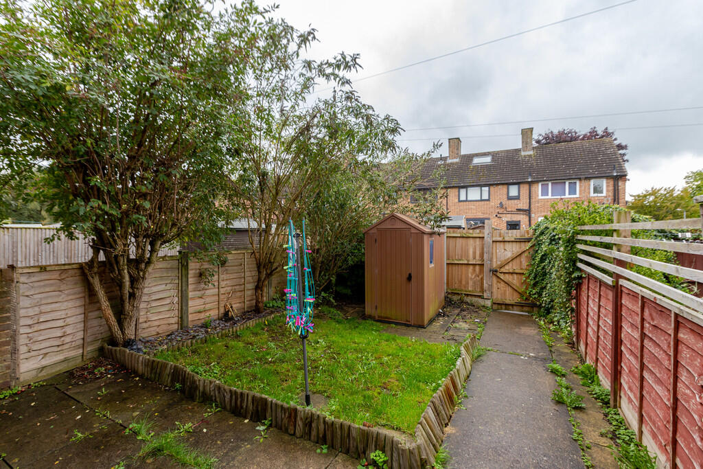 Rear garden