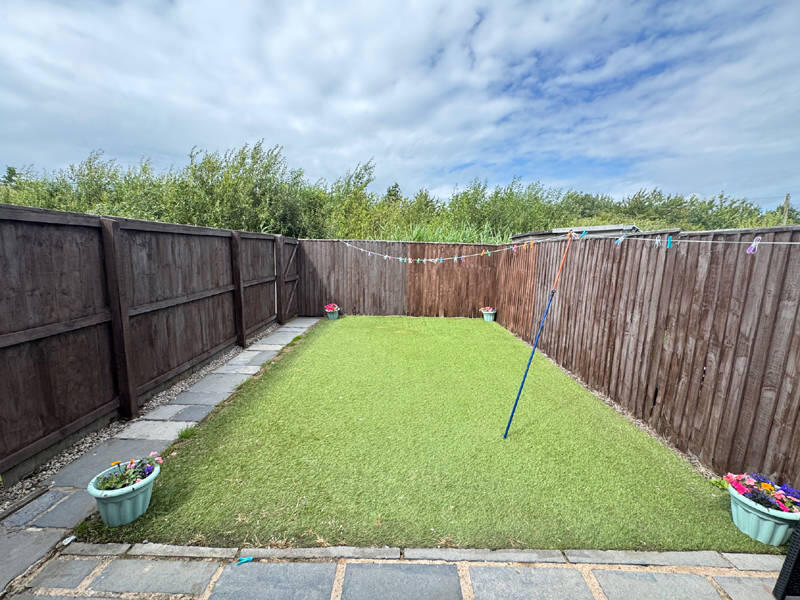 Rear of Property