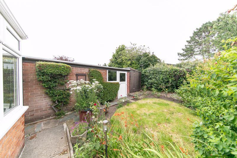 Private South facing garden