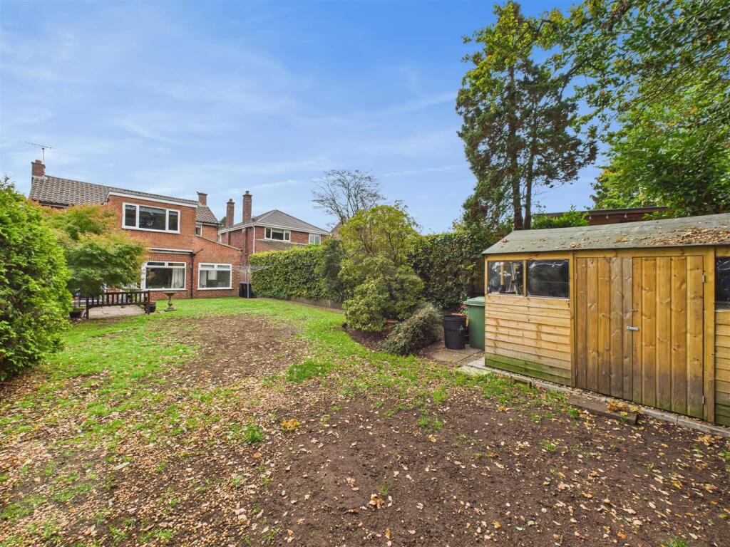 Rear of Property