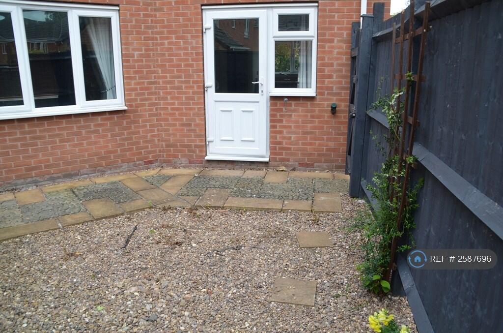 Kitchen Door Into Garden And Side Gate