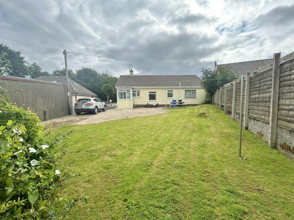 Rear garden