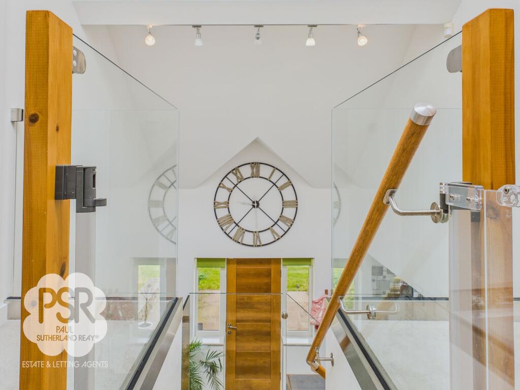 Bright Vaulted Ceiling from the Landing