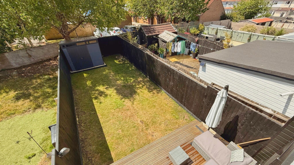 View of the garden
