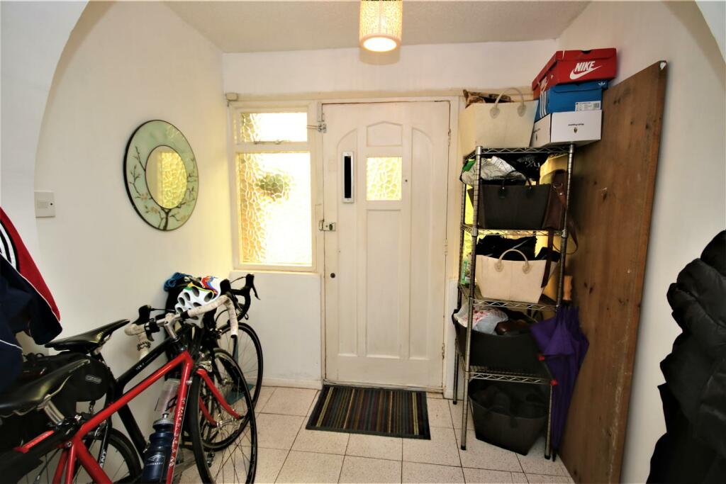 ENTRANCE PORCH: