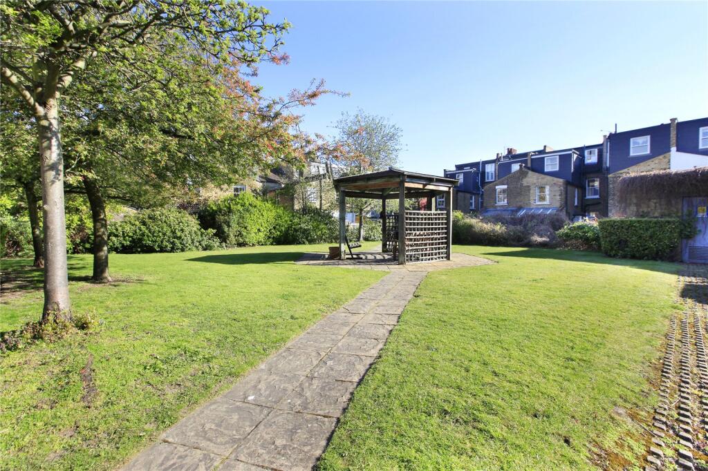 property in Hertford Court, 
45 Falcon Road, SW11