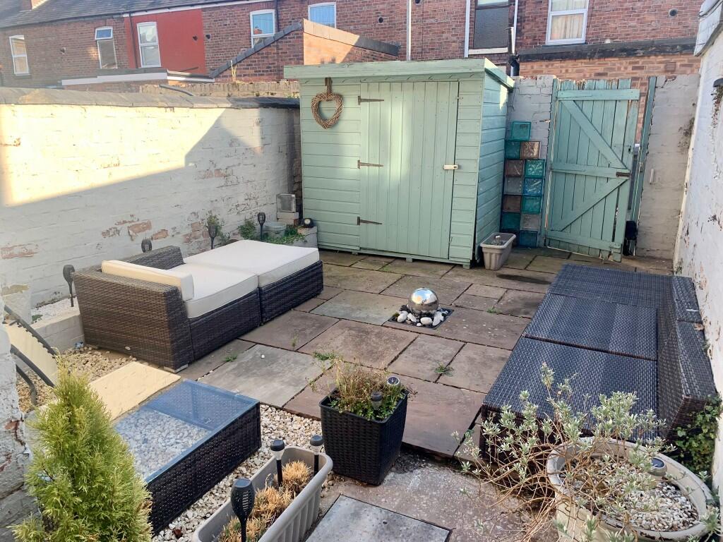 Rear garden