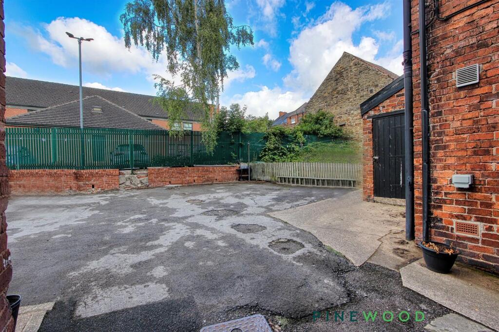 REAR SECURE GATED AREA