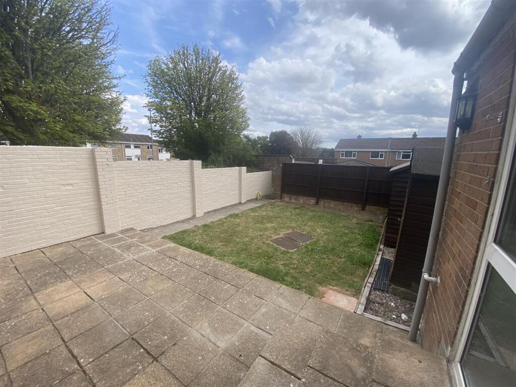 Rear garden