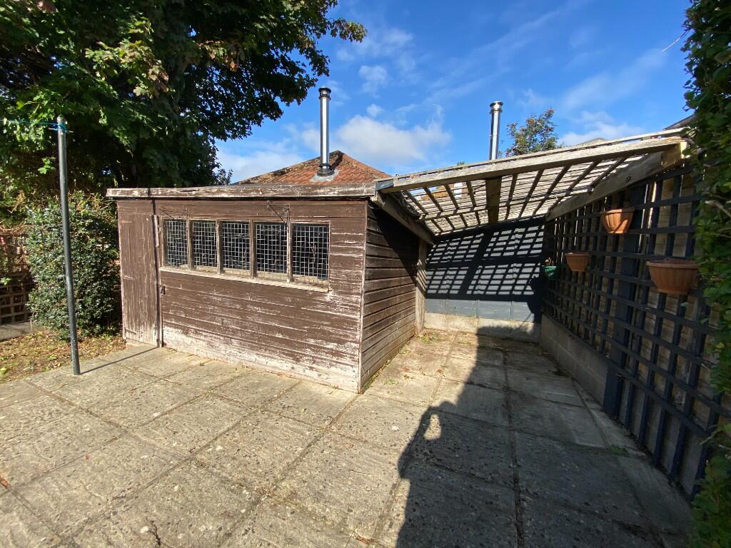 Patio &amp; Shed