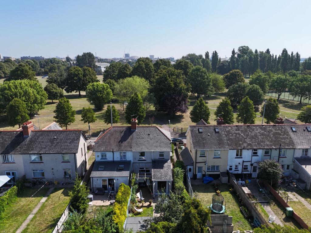 Drone View - Back of House