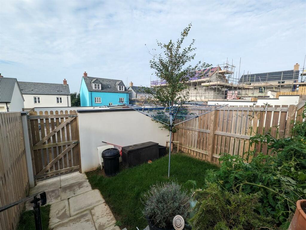 Lower rear garden