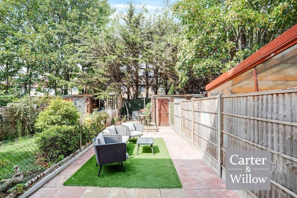 Private rear garden 