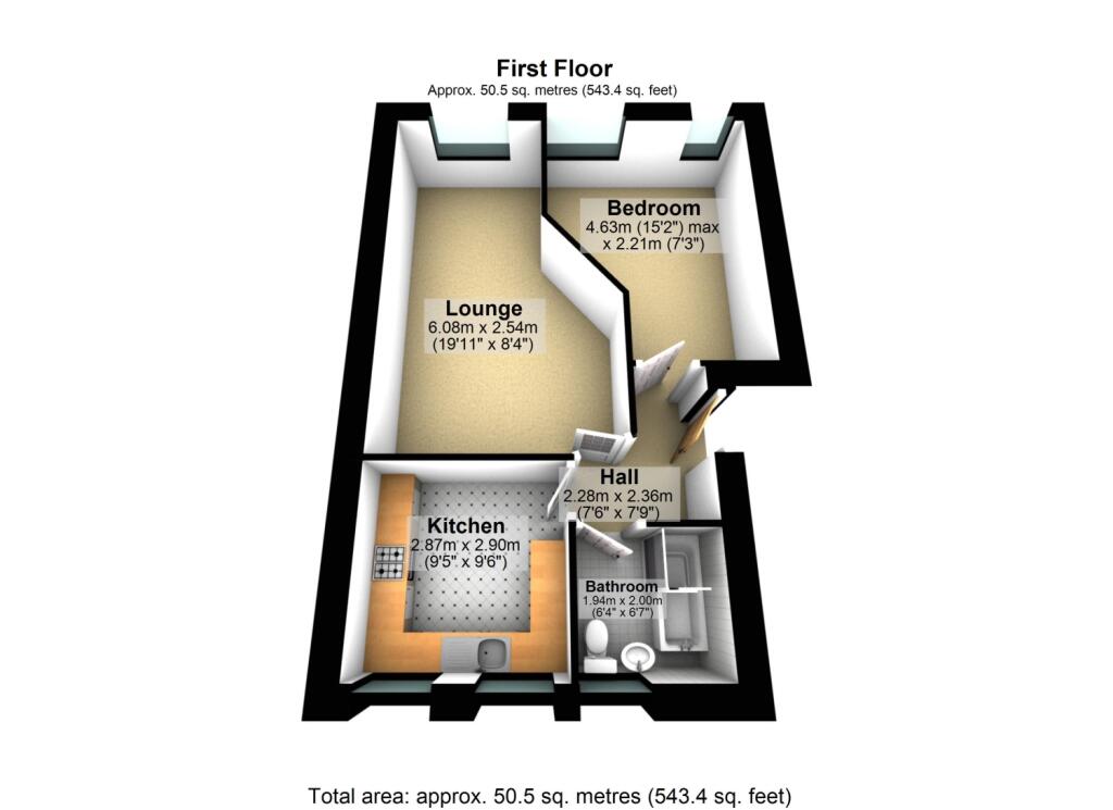 3 Gabriels Wharf, Water Lane, Exeter - FLOORPLAN