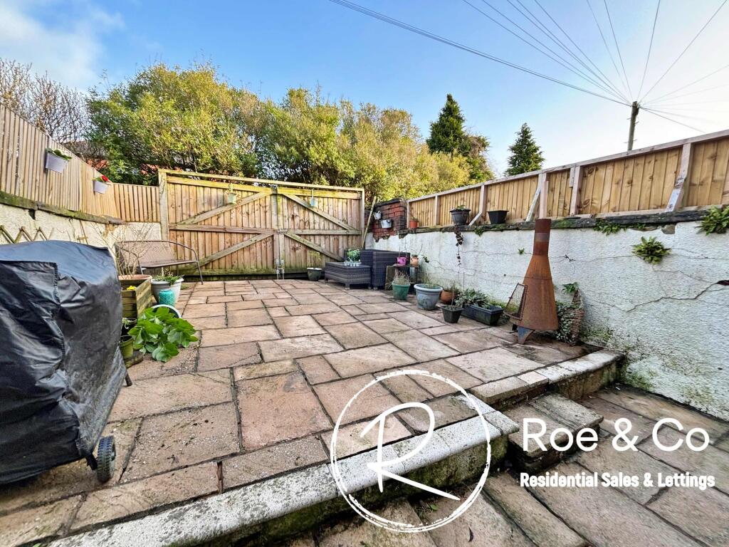 Rear garden
