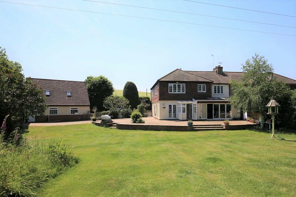 Rear of property