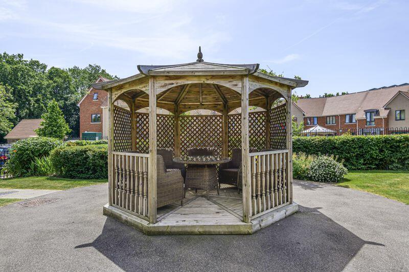 Gazebo in grounds