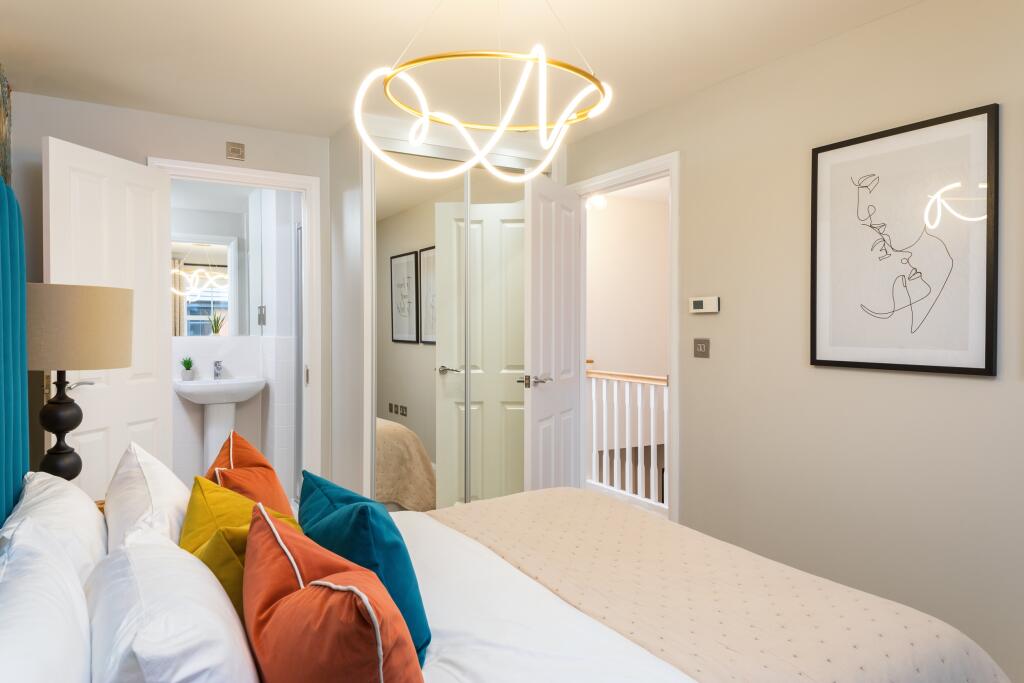 Bedroom in the Ashbury 3 bedroom home