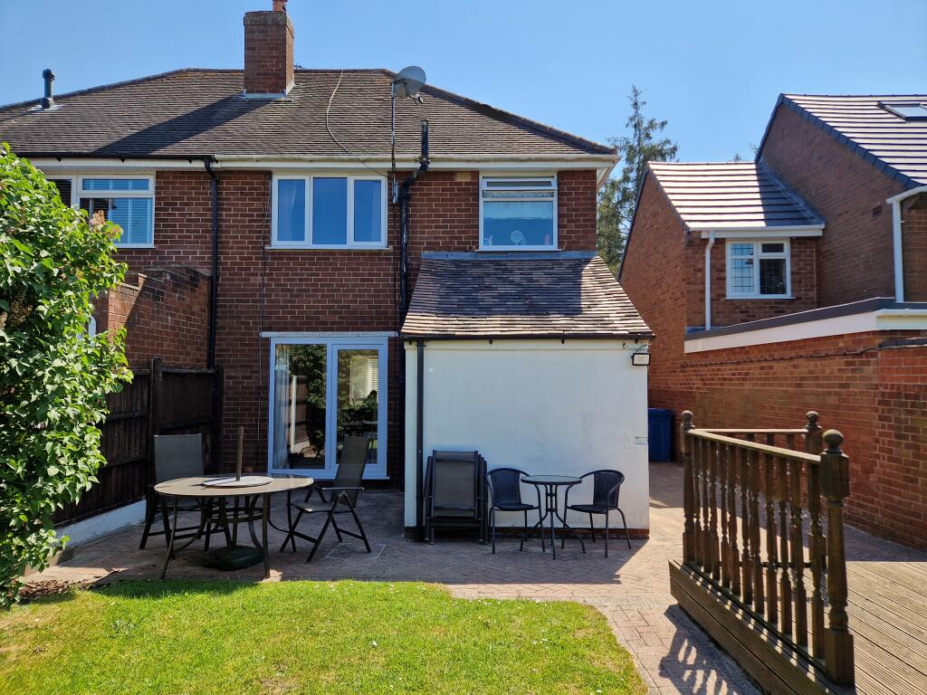 Rear of Property