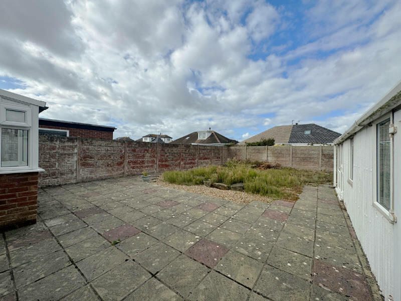 Rear of Property