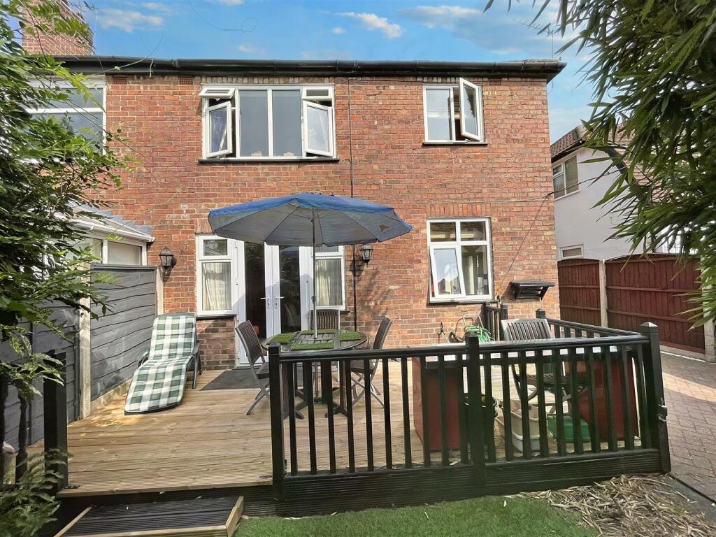 Rear of Property