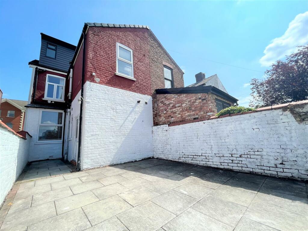 Rear of Property