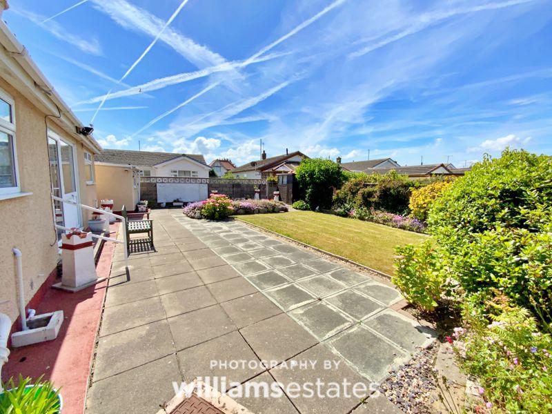 Rear garden
