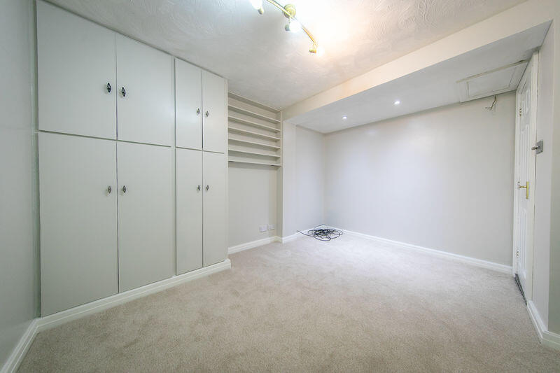 Garage conversion room