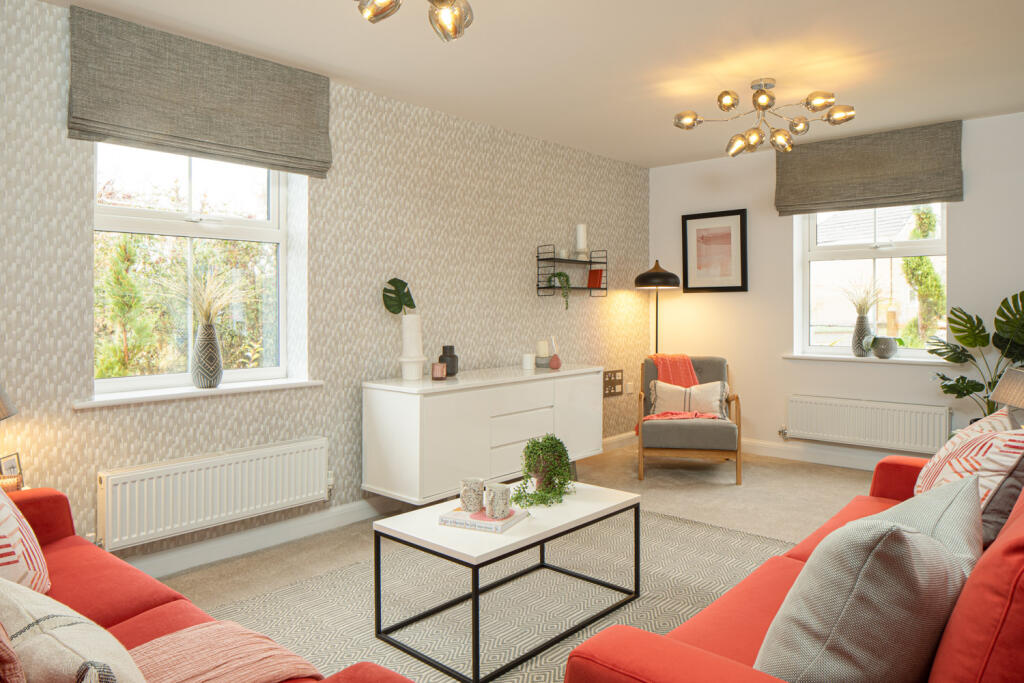 Lounge in the Hadley 3 bedroom home