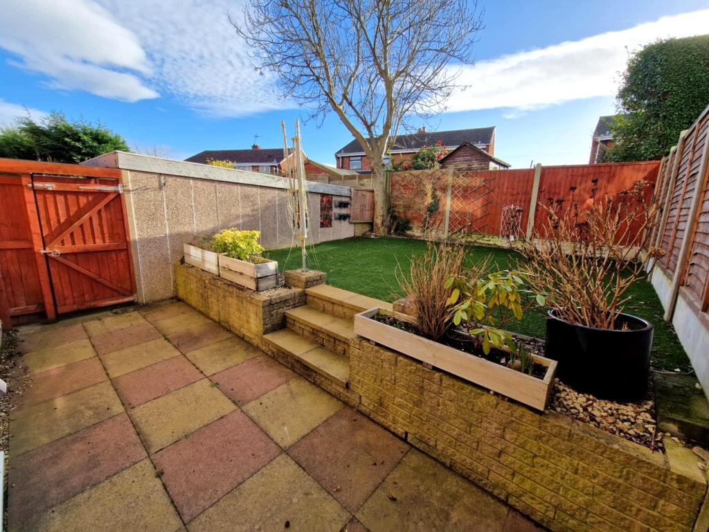 Rear garden