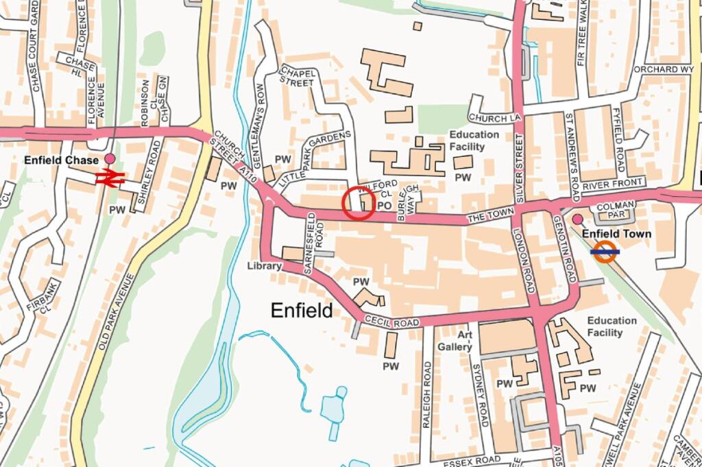 NOT TO SCALE FOR INFORMATION ONLY © ES100004608