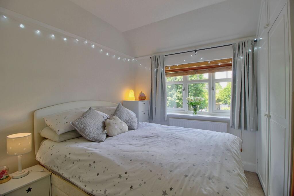 Bedroom Two overlooks garden