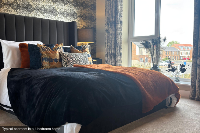 Typical bedroom