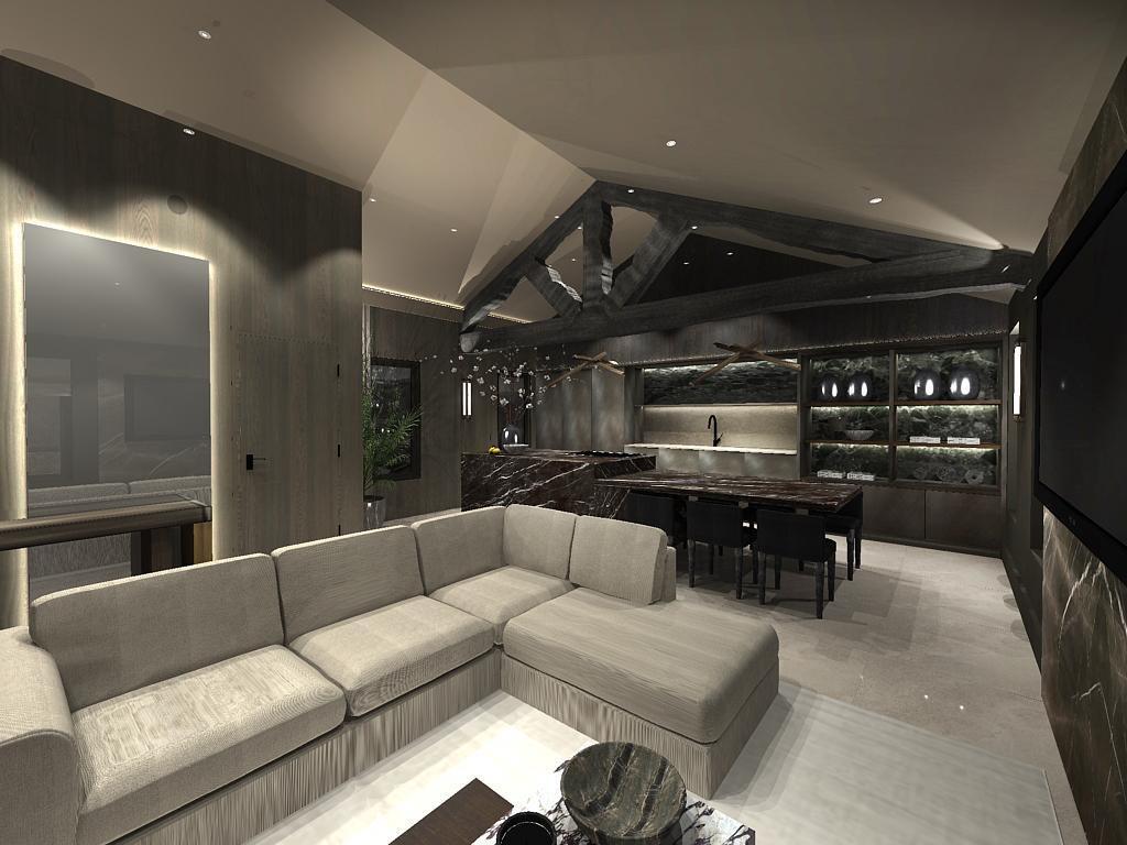 CGI Lounge / Kitchen