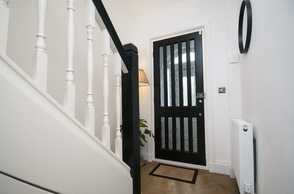 Porch and Entry Hallway