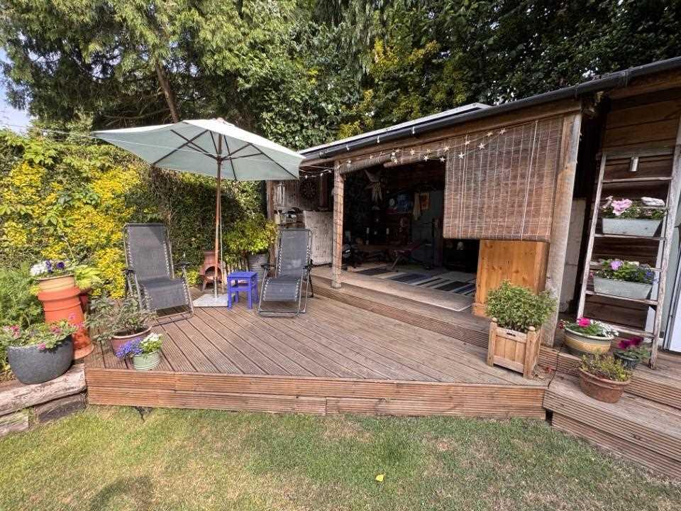 Covered Garden Area