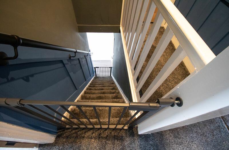 Stairwell to the Upper Floor