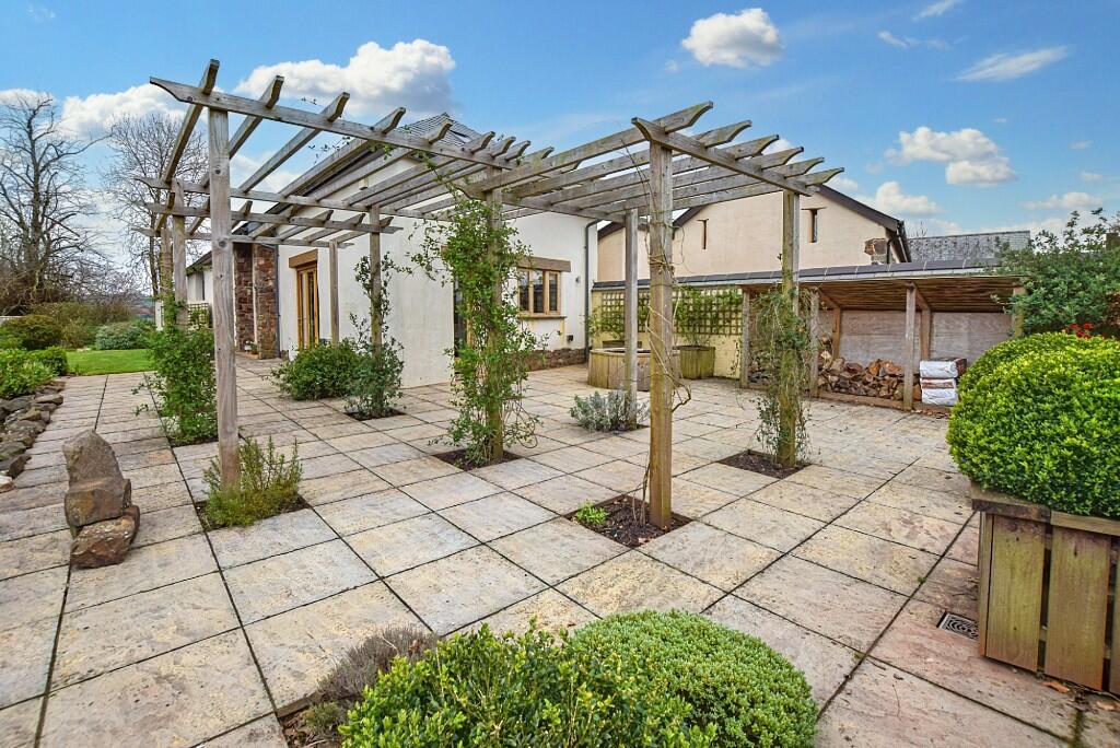 Large patio