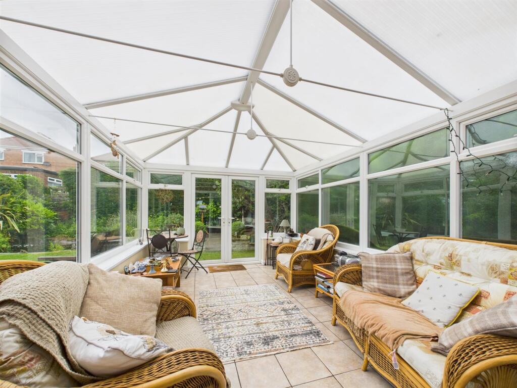 Upvc conservatory:
