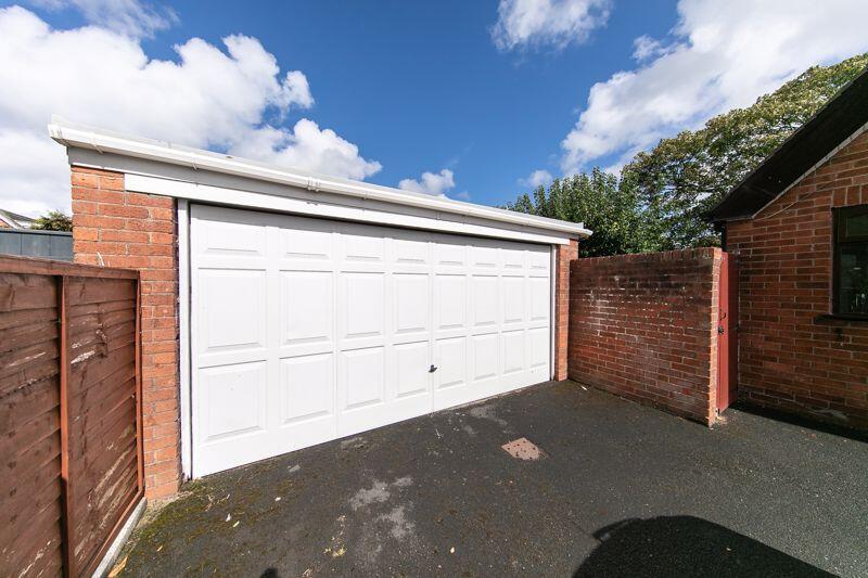 External double garage