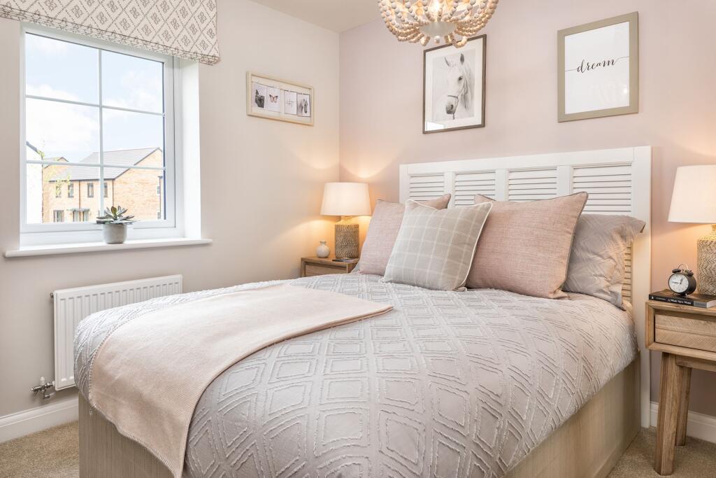 Further double bedroom in the Radleigh 4 bedroom home