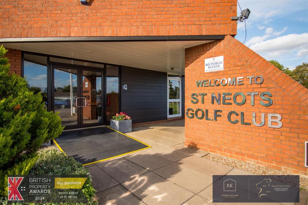 St Neots Golf Club Location.