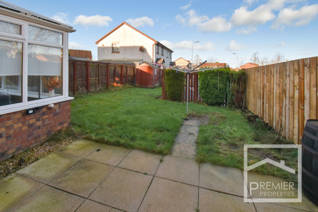Rear garden