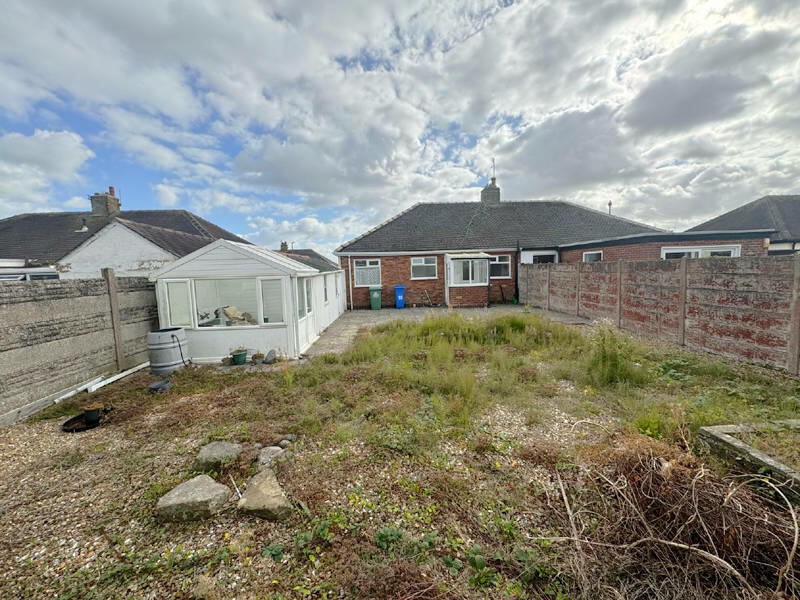Rear of Property