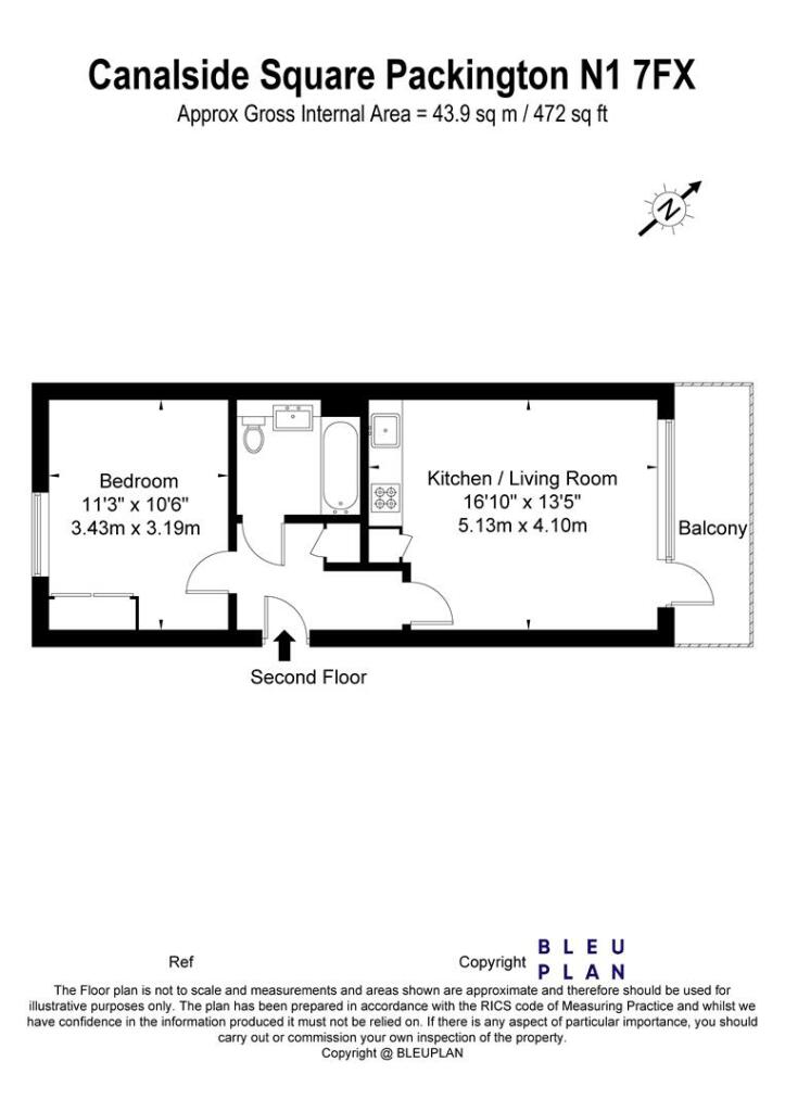 Flat 8, 11 Canalside Square - fb2Brj1DhmayWN46Hcw8