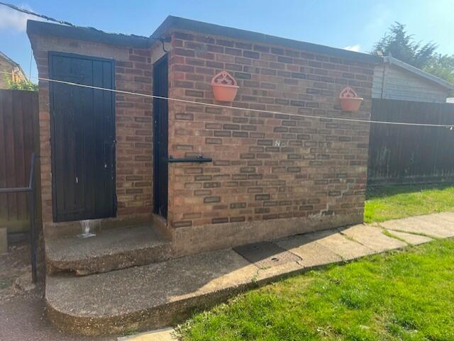 Rear garden