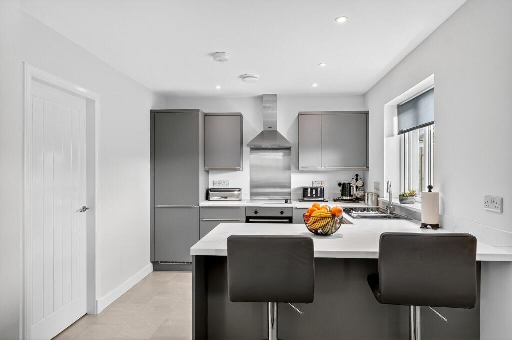 Family Living area and Dining Kitchen