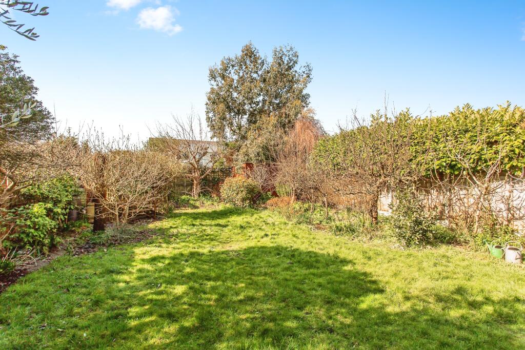West Facing Garden