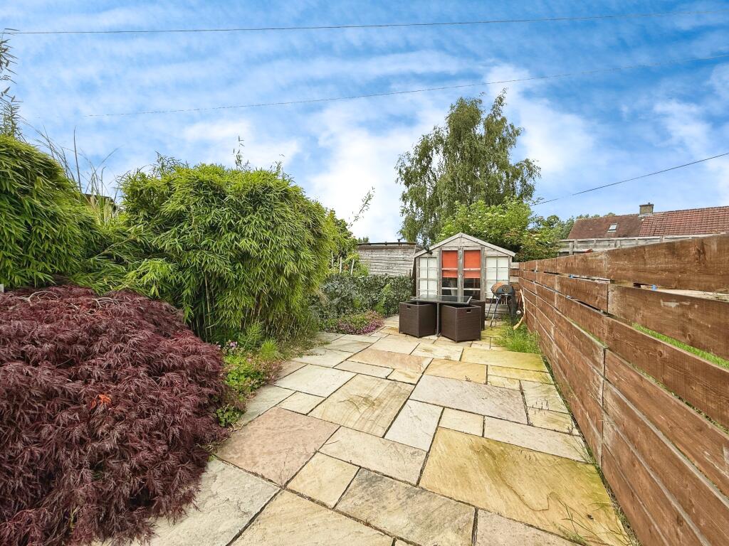 Rear gardens